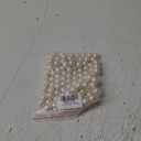 100PCS No Hole Pearls Vase Fillers, 16MM Ivory Pearls for Craft No Holes, Faux Plastic Makeup Round Pearls Beads for Table Scatter, Wedding, Bag, Birthday, Home Decoration