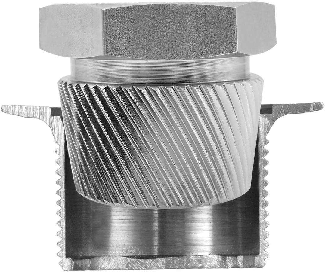 1.5'' Tub Drain Extractor, Remove the 1.5-inch Old, Broken, Stubborn, Rusted Drain Tub Bathtub Remover, Strong Grab Plumbing 1PACK 05255 1.5"