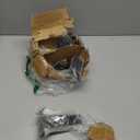 16 Pack - 6 inch Black Hidden L Shelf Bracket (1/5 Inch Thicked) Iron Floating Shelf Brackets Rustic Industrial Metal Brackets for Shelf Support