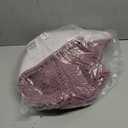 OLANLY Thick Bathroom Rugs 24x16, Extra Soft Absorbent Chenille Striped Bath Rugs, Rubber Backing, Machine Wash Dry, Bath Mats for Bathroom Floor, Tub and Shower, Home Decor Accessories, Deep Plum