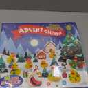 2025 Advent Calendar Christmas Ducks - 24pcs Rubber Duck Advent Calendar 24 Days of Christmas Countdown Toys for Xmas Party Favors Kids Toddlers