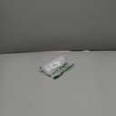 White Plastic Candle Covers, 2 Pieces, 6 inches tall, One piece 2.5 inch diameter, One Piece 2 inch diameter