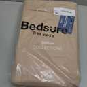 Bedsure Cotton Duvet Cover King - 100% Cotton Waffle Weave Khaki Duvet Cover King Size, PureWoven Breathable Tan Bedding Set for All Season, 3 Pieces, 104"x90"