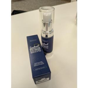 Instant Reduction Eye Cream: Advanced Formula Eye Tightener, Rapid Eye Firming Cream, Under Eye Serum for Dark Circles, Wrinkles, Fine Lines and Puffiness Eye Bag Rmover in 1 Min - 0.5 Fl Oz