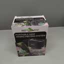 REPTI ZOO 800ml Portable Mister Fogger for Reptile Tank Enclosure - Terrarium Misting System With 2 Nozzles for Amphibians and Rainforest Plants