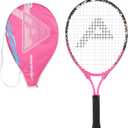 AMA SPORT Kids Tennis Racket for Junior Toddlers Starter Kit 17-25" Tennis Racquet for Girls and Boys with 420D Nylon Shoulder Strap Bag