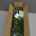 USLAI Artificial Hanging Plants Vine, Fake Potted Greenery Faux Eucalyptus, Mandala, String of Pearls, Pea Pod Leaves in Pot for Office Living Room Bathroom Indoor Outdoor Décor (4 Pack)