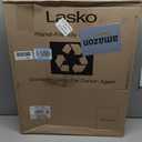 Lasko Pedestal Fan, Oscillating Fan for Bedroom with Adjustable Height and 3 Cooling Speeds, Portable, 18", Black, 1827