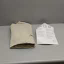 Joydeco Blackout Curtains 90 Inches Long 1 Panel, Thermal Insulated Long Curtains& Drapes 1 Piece, Room Darkening Grommet Drapes for Living Room Bedroom Window (W70 x L90 Inch, Light Beige)