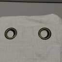 MIULEE Extra Wide 100% Blackout Linen Curtains for Bedroom 100x84 Beige