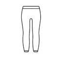 Grey Leggings S/M Fleece Lined No Brand