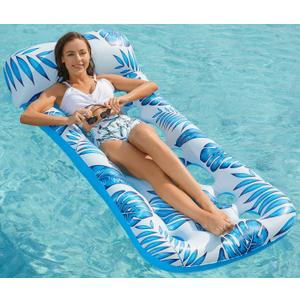 Jasonwell Inflatable Pool Float Lounge - Floaties Rafts for Adults Floating Lounger Sun Tanning Floats Cool Water Floaty Swimming Lake Beach Party Toys