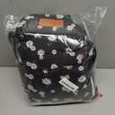 Cullaby Center Console Dog Car Seat Safe Travel for Small Dogs Under 15 lbs Detachable Washable Pet Carrier with Storage Pockets & Safety Leash,Black