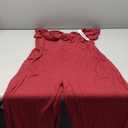 LAINAB Womens Soft Summer Jumpsuits Short Sleeve Casual Wide Legs Rompers, Size S