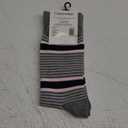 Calvin Klein Mens Dress Socks - 1 Pair Egyptian Cotton Blend with Comfort Stay-Up Cuff - Soft, Breathable & Smooth Crew Socks 7-12