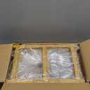 Metal Wedding Arch Stand,Set of 2 Gold Curved Top Arch Backdrop Stand Wedding Arches for Ceremony Birthday Anniversary Baby Shower Floral Stand Background Decoration (Gold,7.8FT & 6.7FT)