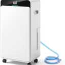 Ludatido Max 35 Pints Dehumidifier, Up to 2,500 Sq.Ft for Home & Basement | 2026Upgraded Intelligent compressor,0.56 Gallon Water Tank, with Drain Hose, Efficient Humidity Control for Large Spaces