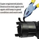 UCEDER Black 360 380 Bag Replacement for Polaris Pool Cleaner Parts,All Purpose Pool Debris Filter Bags with Hook and Loop Closure(3 Pack) (Non-zippered Bag)