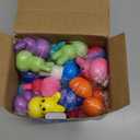 30Pcs Bunny Slow Rising Squishy Toys,Bulk Stress Relief Fidget Toy Squeeze Bunny for Kids,Treasure Chest Prizes, Classroom Prizes for Boys Girls