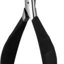 Ingrown Toenail Clippers, Professional Straight Blade Toe Nail Clippers for Thick Nail & Ingrown Toenails, Stainless Steel Sharp Curved Blade Grooming Tool