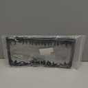 Black Shark Tooth License Plate Frame for Men, Horror Halloween License Plate Frame, 1 Pack