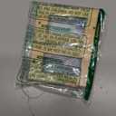 4PC Solid Wood Single Rocker Light Switch Plate 4.5" X 2.76" Bamboo Light Switch Cover Quality Raw Wooden Decorative Bedroom Kitchen Home Decor (Single Rocker) (Standard Size)