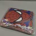 52pcs Spider Birthday Decorations Pack - Cartoon Spider Party Decorations Supplies with Balloons, Banner, Backdrop, Cake/Cupcake Toppers, Hanging Swirls & Tablecloth