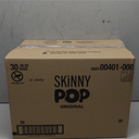 SkinnyPop Popcorn, Original, Whole Grain, Dairy-Free Snack, 0.65oz Bags (30ct), Best By: 09/25/2025