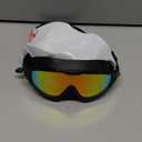 Aegend New Adult Wide View Swim Goggles, Anti-Fog/UV No Leak Swimming Goggles with Ear Plugs for Men & Women (Bright Orange & Aqua)