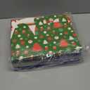 Fulmoon 48 Pcs Christmas Treat Boxes with Handle 3D Christmas Goody Cookie Boxes for Gift Cardboard Goody Gift Wrapping Bag Xmas Party Favor for Holidays Party Supplies, 8 Style