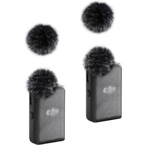4-Pack Windscreens for DJI MIC Transmitters (TX) Wind Muff, Wireless Lavalier Microphone Cover, Furry Pop Filter