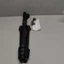 XXZU 71" Camera Tripod, Tripod for Camera Phone with 360Ball Head and Smartphone Holder, Aluminum DSLR Tripod Stand, Travel for Phone/DSLR/SLR/Projector/Video Recording, Max Load 8kg/17.64lb (Black-orange)