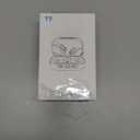 Doohoeek Wireless Ski Helmet Headphones, Slim Bluetooth Headset with Built-in Mic & IPX5 Water-Resistant, Universal Fit Glove-Friendly Controls for Snowboarding & Skiing (Black)