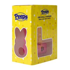 Peeps® 3.1A Bunny USB Wall Charger
