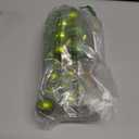 24ct Mini Christmas Balls Ornaments for Xmas Christmas Tree - Small Shatterproof Decor Hanging Ball for Holiday Wedding Party Decoration 1.18 Inch/30mm, Fruit Green