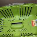 MidWest Homes for Pets Spree Travel Carrier Hard-Sided Dog & Cat Carrier, Small Pet Travel Crate with Handle, Ventilated Design, Easy Assembly, 22-Inch, Green