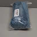 H.VERSAILTEX Square Ottoman Covers Ottoman Slipcover Square Footstool Protector Covers Storage Stool Ottoman Covers Stretch with Elastic Bottom, Feature Real Velvet Plush Fabric, Peacock Blue