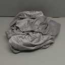 DUJUIKE Ottoman Covers Slipcover Square Ottoman Covers Protector for Footrest Foot Stool Furniture Stretch Comfortable Velvet with Elastic Bottom(Size L Length&Width:35-44"/Height:15-20",Light Grey)