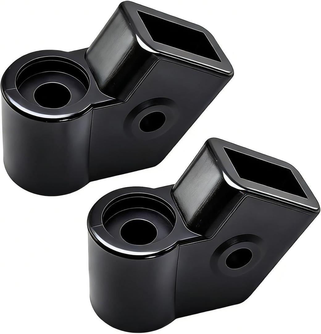 Set of 2 Shopping Cart Replacement Wheel Couplings Fit for Utility Cart/Shopping Cart with 360 Rolling Swivel Wheels Heavy Duty & Light Weight Extra Large Utility Cart