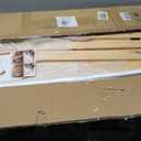 Solid Wood Shelf Covers for Wire Shelving, Wire Rack Covers for Pantry Shelves, Tool-Free & Snap-On (5pcs, 36" W x 16" D), 36"W x16"D x2.6"H