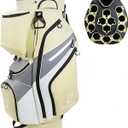 T-Lock Golf Cart Bag for Men, Club Lock 14-Way Full-Length Divider