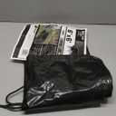 6' x 6' Dry Top Black Drawstring 8-mil Poly Tarp Item #500660
