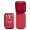NYX PROFESSIONAL MAKEUP Buttermelt Powder Blush, Fade and Transfer-Resistant Blush, Up to 12HR Make Up Wear, Vegan Formula - Back And Butta (0.17 Ounce (Pack of 1))
