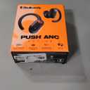 Skullcandy Push ANC Active Wireless Earbuds, Bluetooth Headphones, Noise Cancelling, 58 Hours Battery, Secure-Fit Over-Ear Hanger, Sweat and Waterproof, Microphone for iPhone Android - Black/Orange