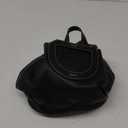 Genuine Leather Purse for Women: Designer Leather Bucket Bags for Ladies - Fashion Satchel Handbag for Travel (Black)