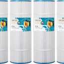 ZOTEE PCC80-PAK4 Replacement Pool Filter Cartridge for PCC80, C-7470,PLFPCC80, Darlly 70804,Clean and Clear Plus 320, Filbur FC-1976, 20"x7" Pool Filter, 4 Pack