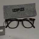 IZIPIZI READING #E Reading Glasses for Women and Men Rectangular Glasses with Anti-Scratch Lenses, Lightweight Fashion Frame