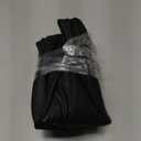 Ouzorp Car Steering Wheel Cover, Microfiber Leather Steering Wheel Covers with Anti-Slip Lining, Universal 14.5-15 inches Black