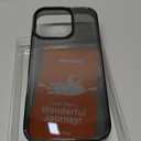 TORRAS Crystal Clear for iPhone 16 Pro Case, Ultra-Thin [Non-Yellowing] [Military Protection] Slim Fit Silicone TPU Cover for iPhone 16 Pro Phone Case, Soft, Black, 6.3 inch,