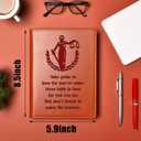 JOHSBYD Lawyer Gifts Leather Notebook Always Remember Youre Braver Than You Believe Leather Journal Notebook Law School Graduation Gift Future Lawyer Gift (take pride)